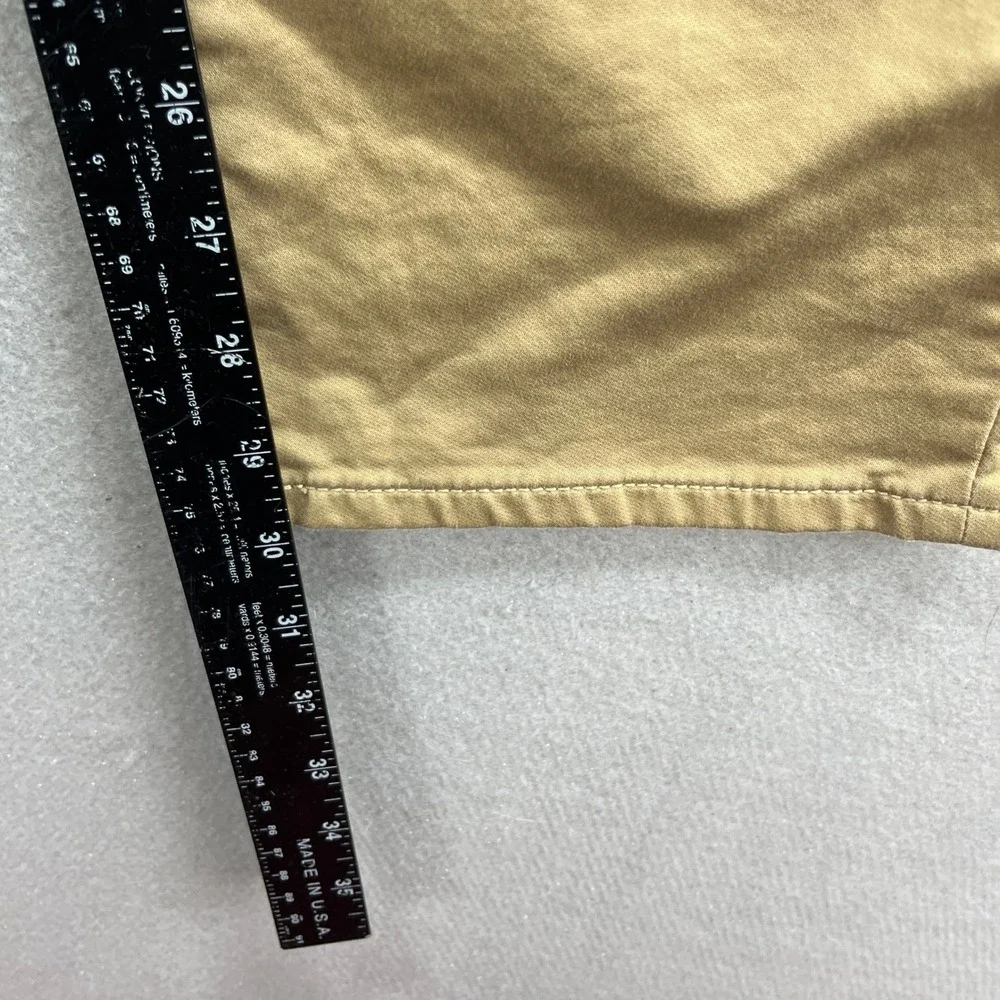 Banana Republic Travel Jean Men 36x32* Khaki Athletic Fit Stretch Tapered Preppy